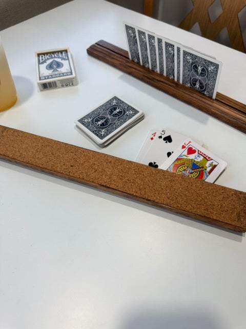 Handmade Wooden Playing Card Holders